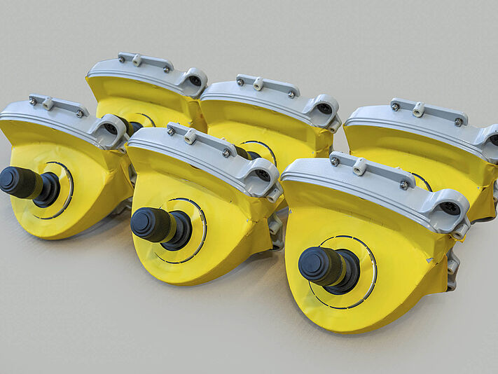 Joystickbaugruppe, ESD-Montage zum Schutz foliert